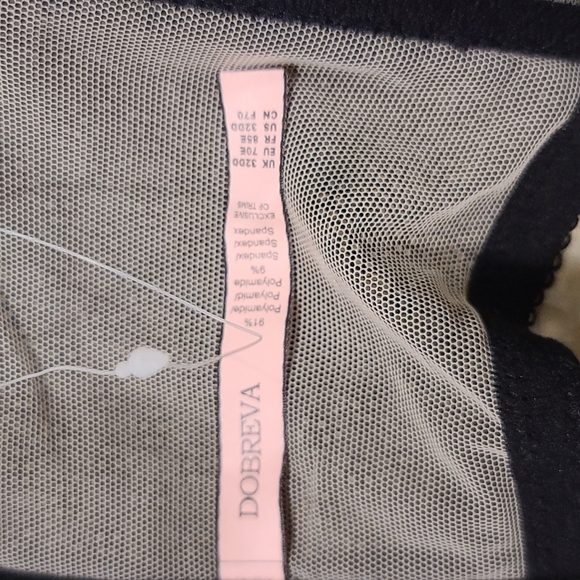 NWT 32DD Lace Longline Strapless Bra Lightly Lined Underwire Bustier - Picture 12 of 13